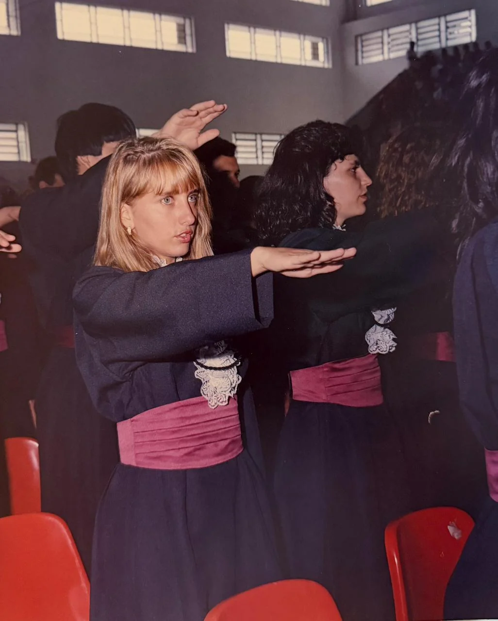 Formatura de Ieda Chaves em Odontologia