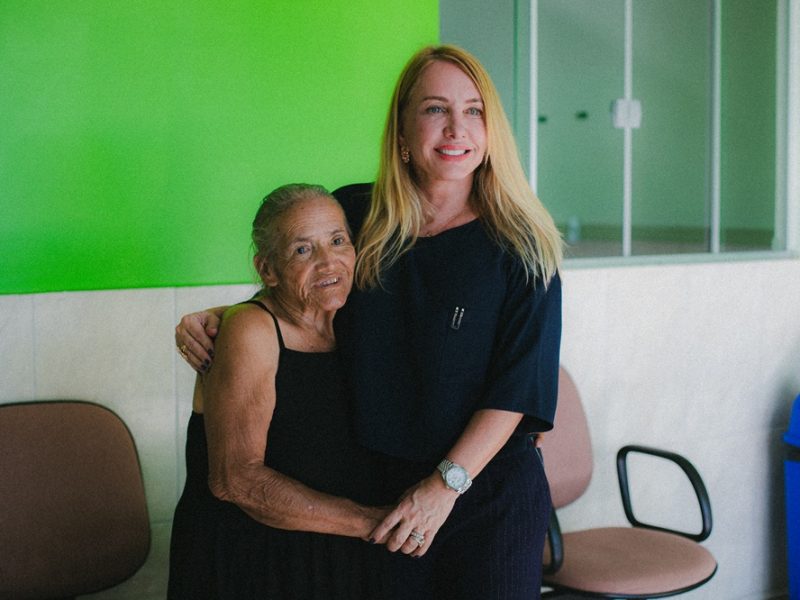 Ieda Chaves mobiliza ação de resgate de idosa em situação de vulnerabilidade em Porto Velho