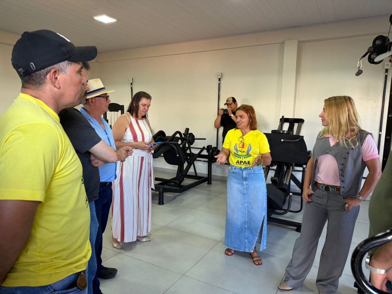 Ieda Chaves destina recursos para estruturação de academia da Apae em Alto Alegre