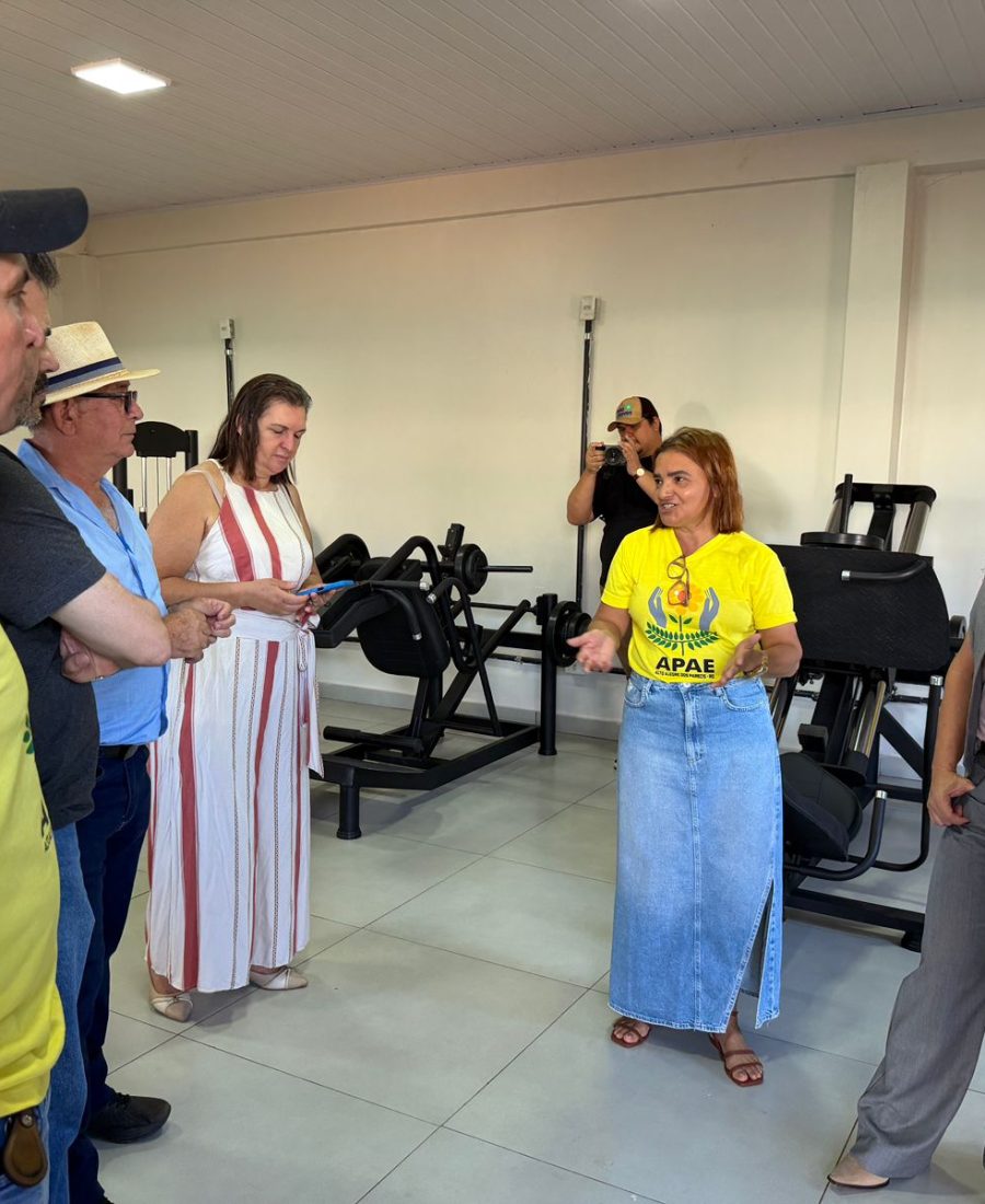 Ieda Chaves destina recursos para estruturação de academia da Apae em Alto Alegre