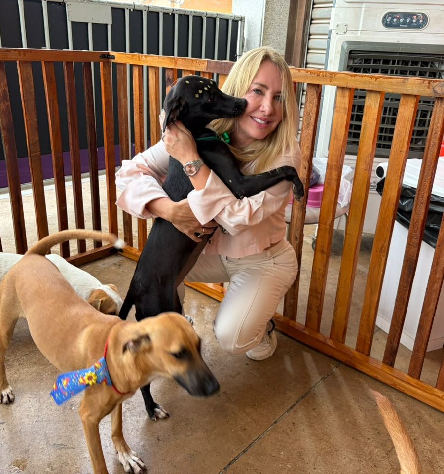 Ieda Chaves prestigia feira de adoção pet em Porto Velho com dezenas de animais acolhidos