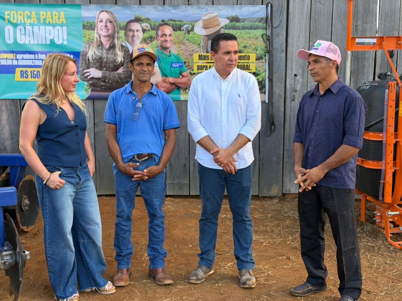 Ieda Chaves garante R$ 150 mil em implementos e calcário a produtores rurais em Porto Velho