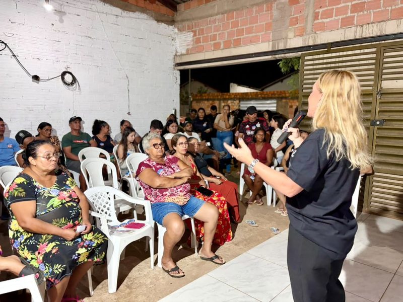 Ieda Chaves abre semana de campanha em Porto Velho e reforça a importância do voto consciente