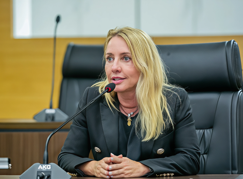 Ieda Chaves e Eyder Brasil apresentam lei que autoriza spray de defesa pessoal para mulheres