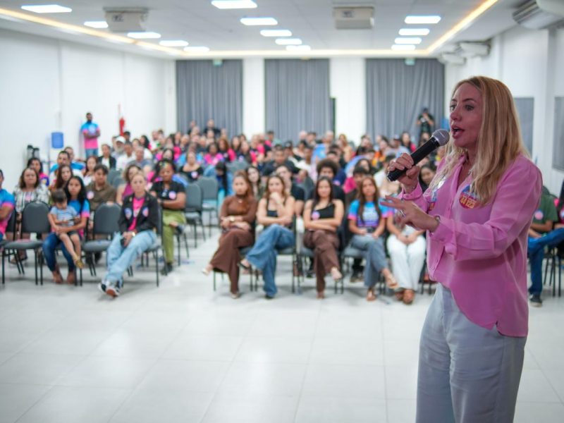 Ieda Chaves percorre Vilhena, ouve eleitores e destaca R$ 1,9 milhão em emendas
